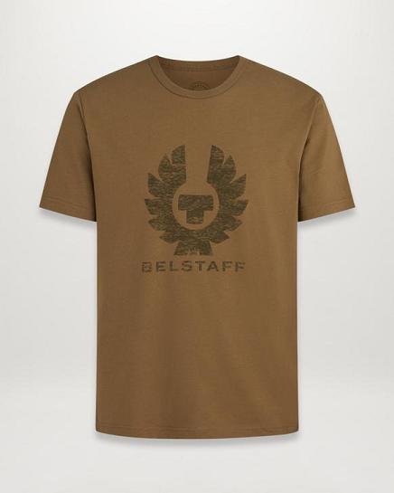 T-Shirt Belstaff Homme Coteland Kaki Coton France BZ9014657